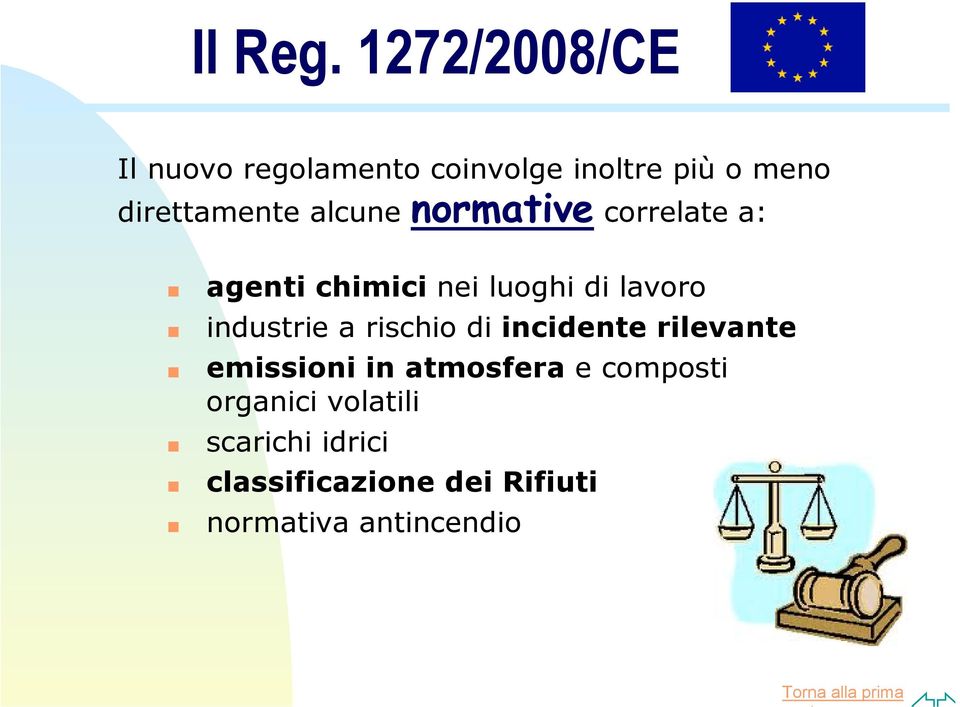 alcune normative correlate a: agenti chimici nei luoghi di lavoro industrie a