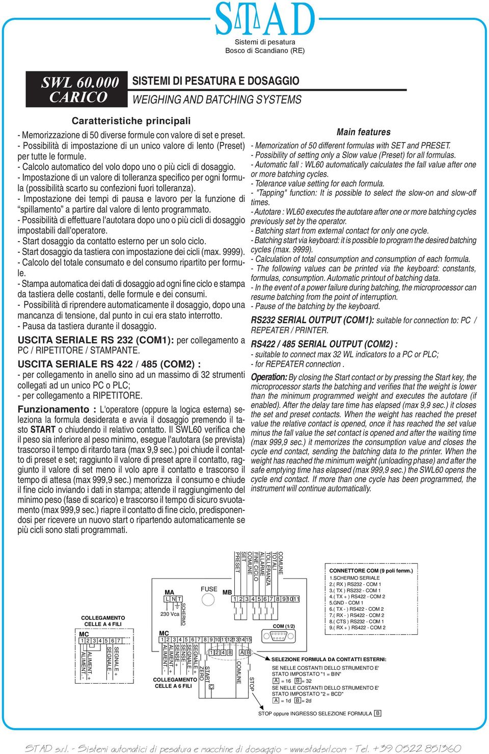 - Impostazione dei tempi di pausa e lavoro per la funzione di spillamento a partire dal valore di lento programmato.