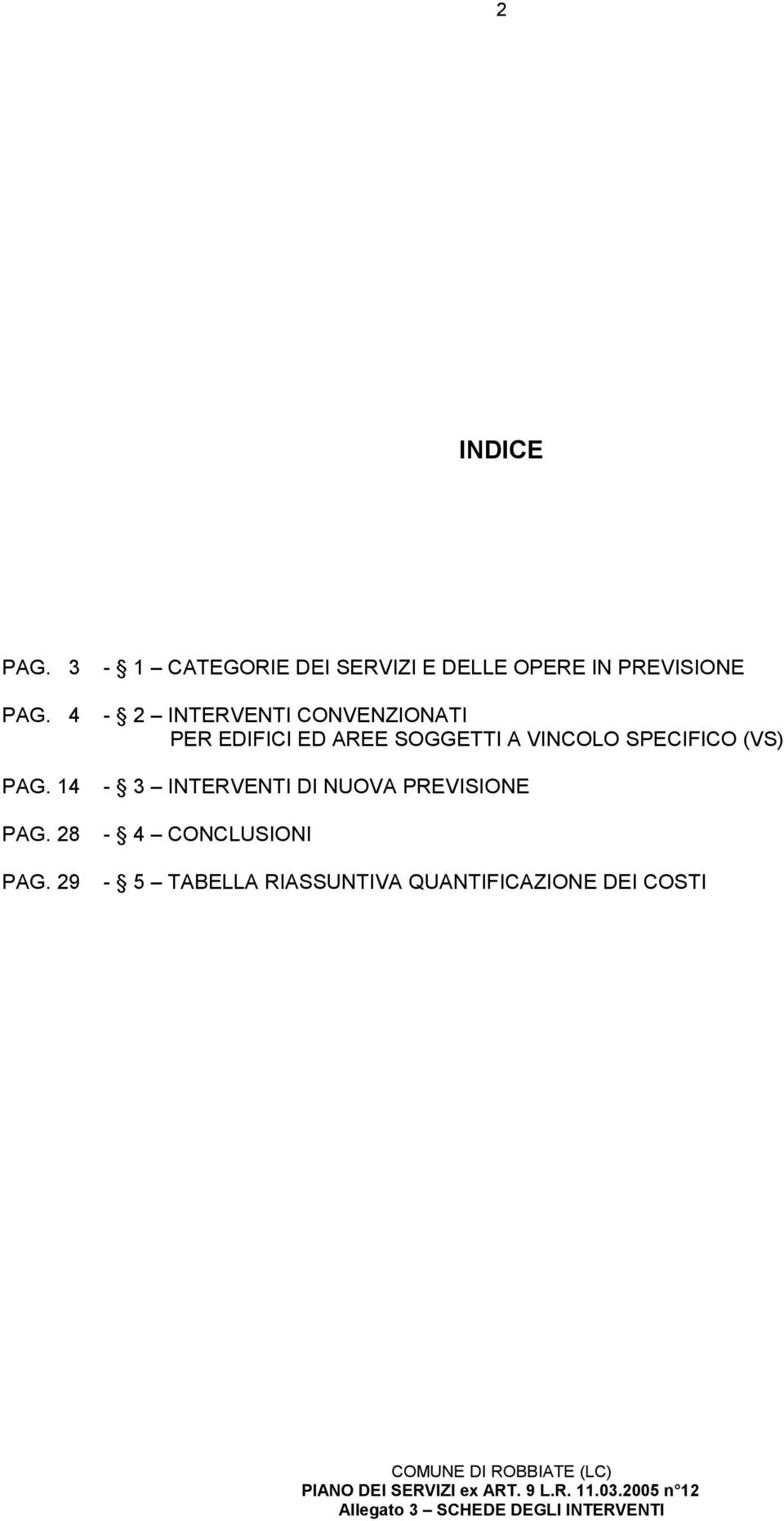 CONVENZIONATI PER EDIFICI ED AREE SOGGETTI A VINCOLO SPECIFICO (VS) -