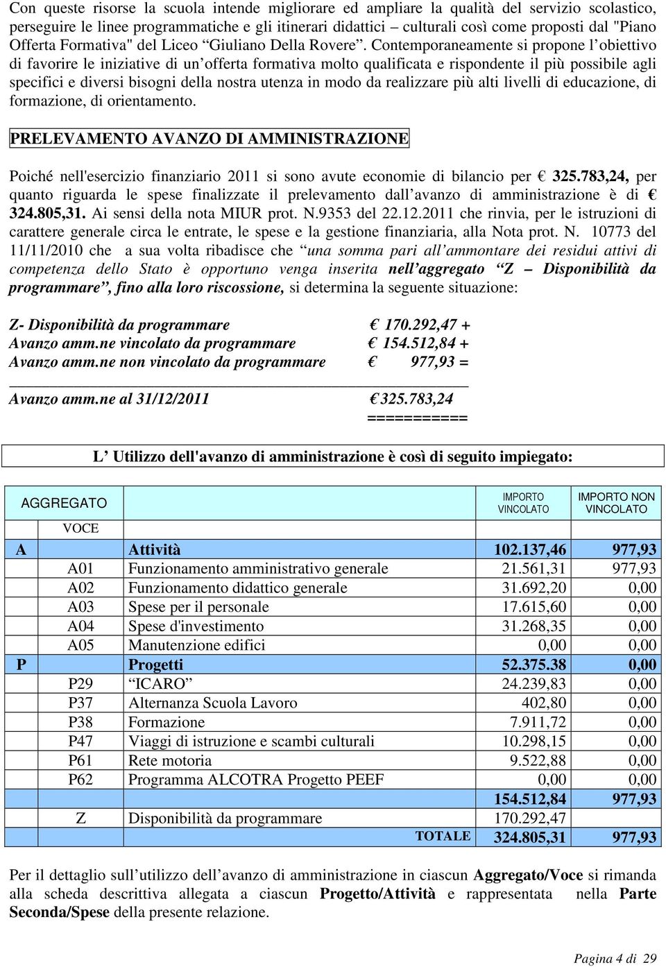 Contemporaneamente si propone l obiettivo di favorire le iniziative di un offerta formativa molto qualificata e rispondente il più possibile agli specifici e diversi bisogni della nostra utenza in