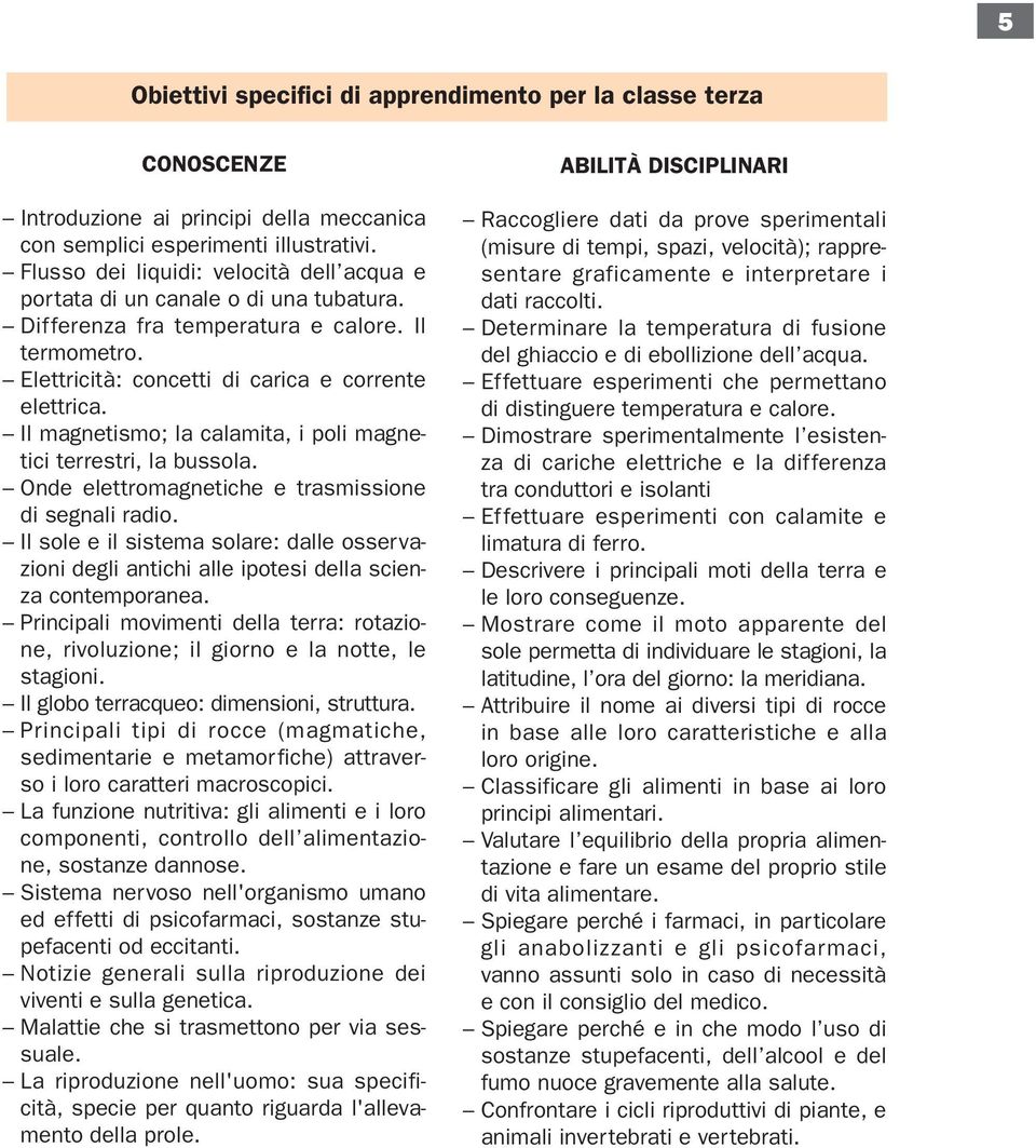 Il magnetismo; la calamita, i poli magnetici terrestri, la bussola. Onde elettromagnetiche e trasmissione di segnali radio.