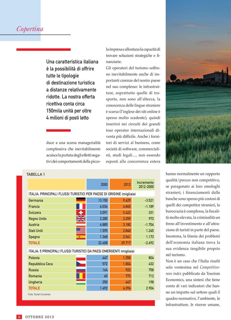 comportamenti della piccola impresa e allontana la capacità di trovare soluzioni strategiche e finanziarie.