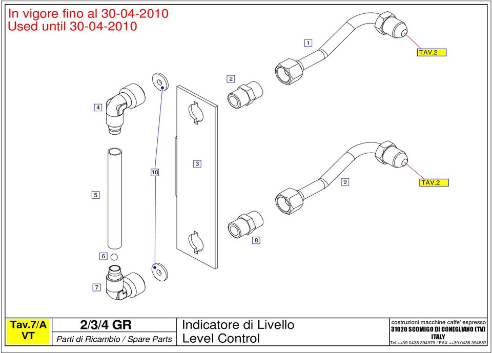 /A /3/ GR Indicatore di Livello Level Control