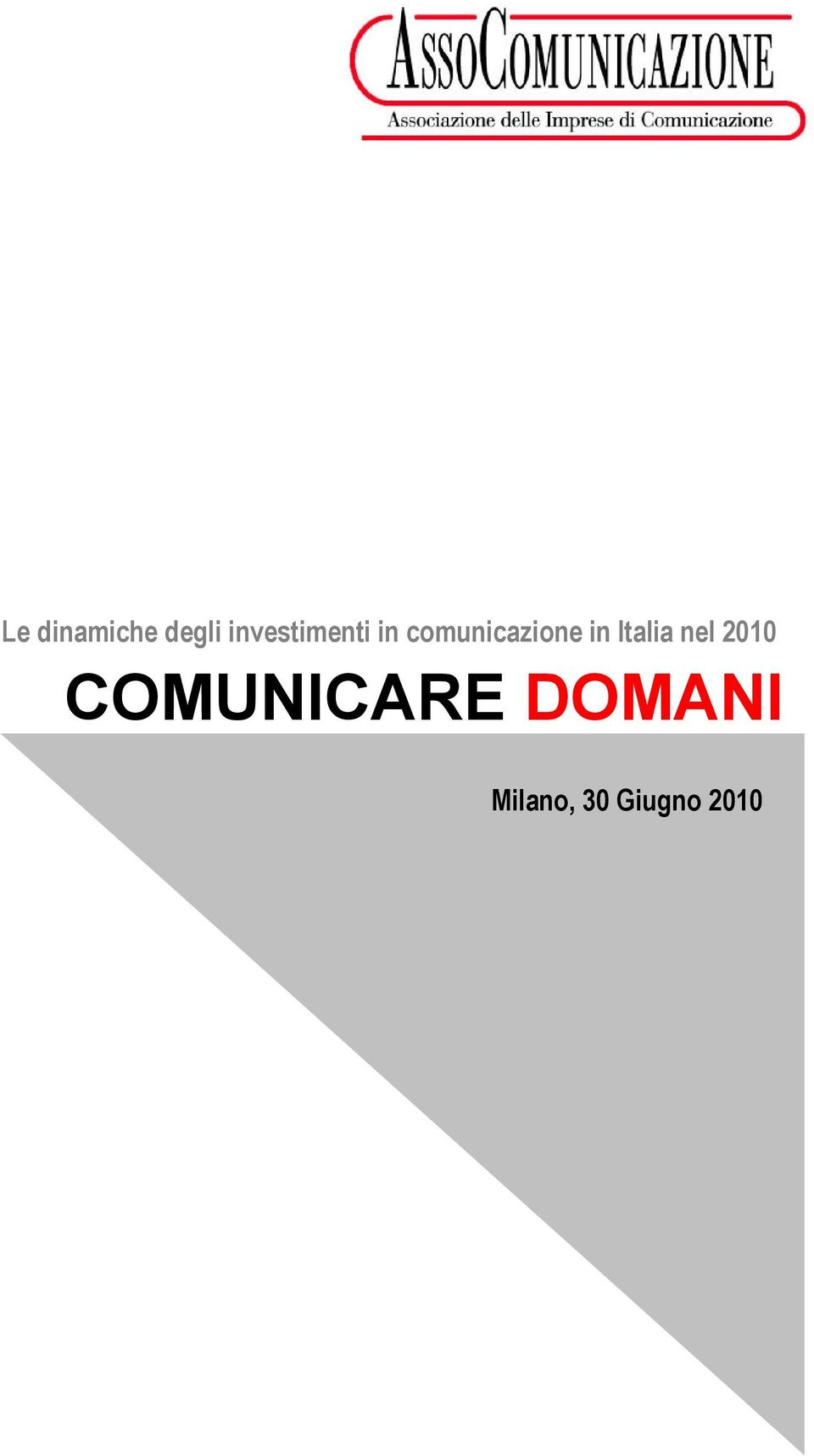 comunicazione in Italia