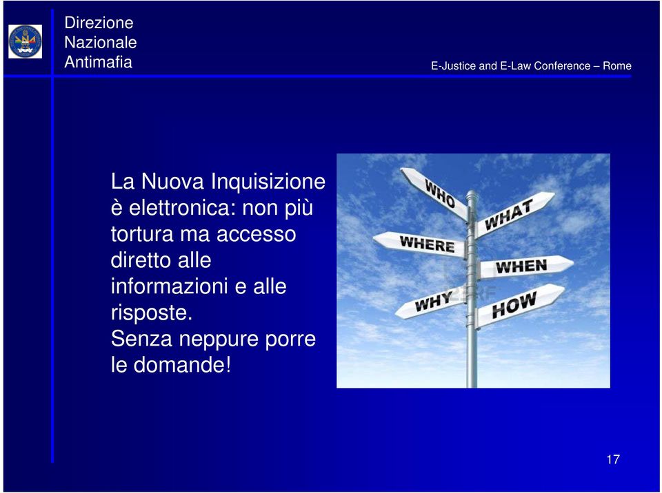 accesso diretto alle informazioni e