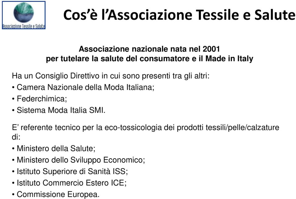 Sistema Moda Italia SMI.