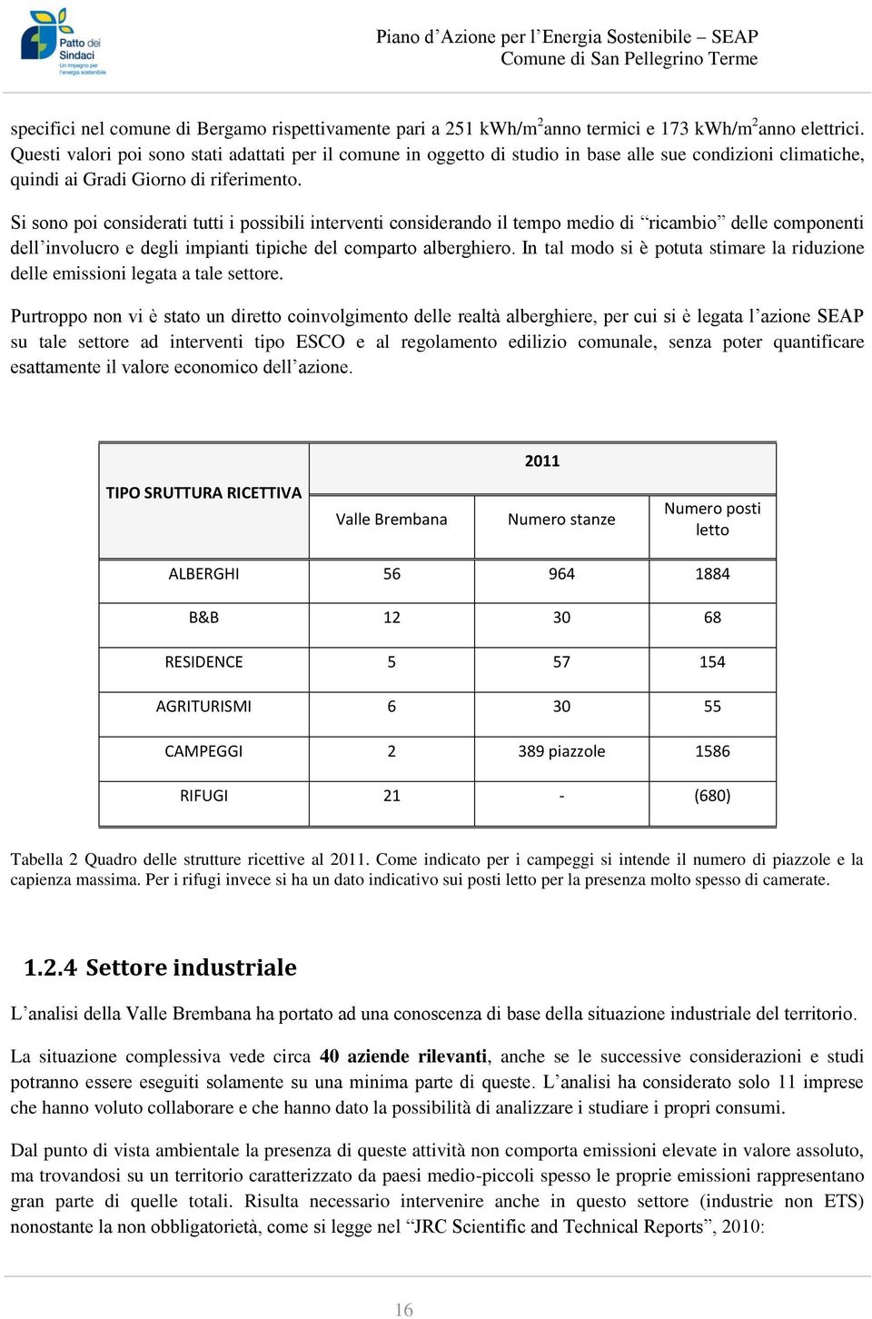 Si sono poi considerati tutti i possibili interventi considerando il tempo medio di ricambio delle componenti dell involucro e degli impianti tipiche del comparto alberghiero.