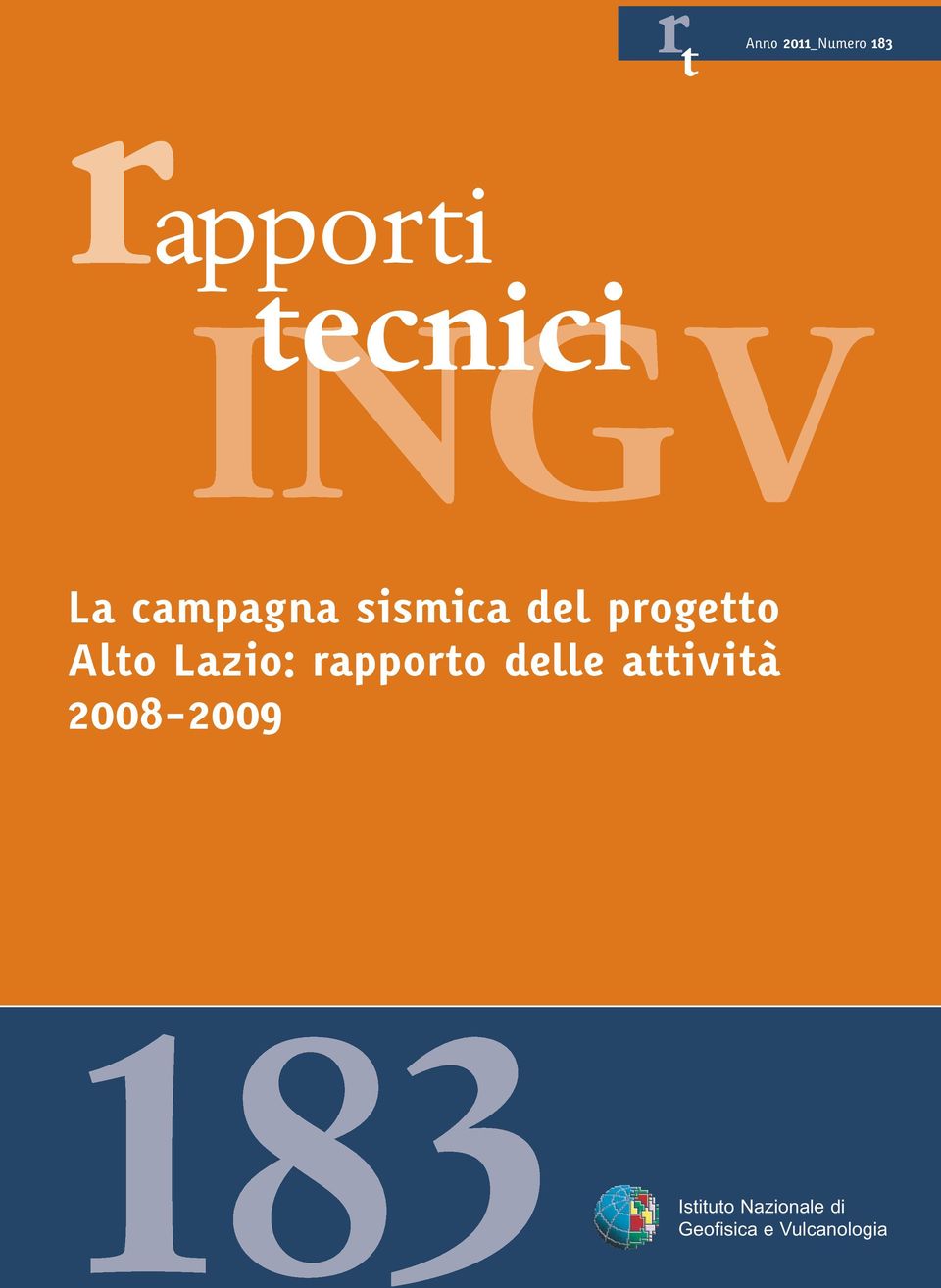 Lazio: rapporto delle attività 2008-2009