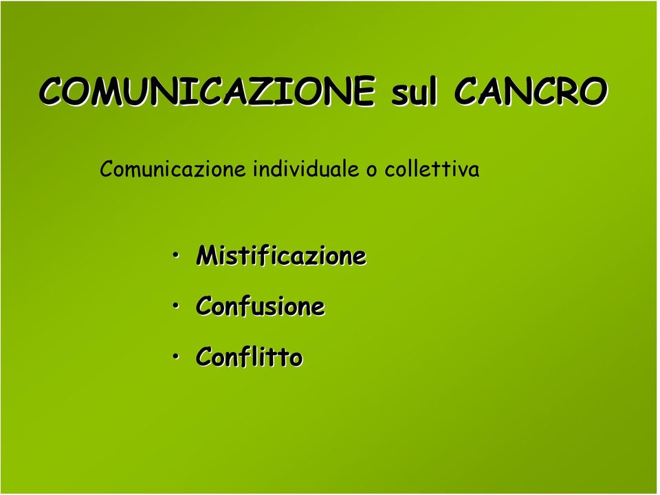 individuale o collettiva