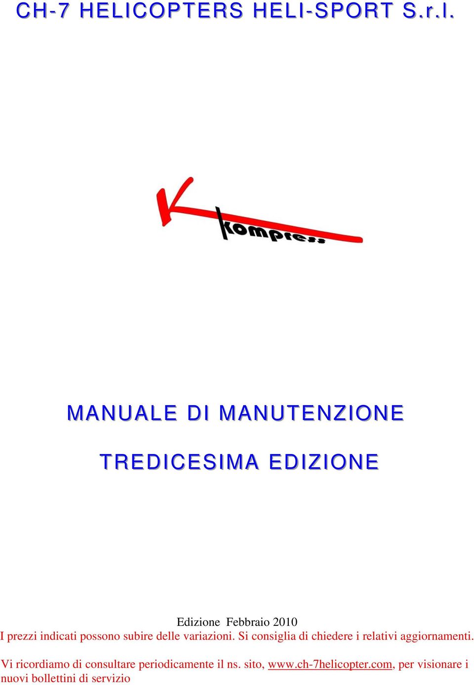 . MANUALE D II MANUTENZ