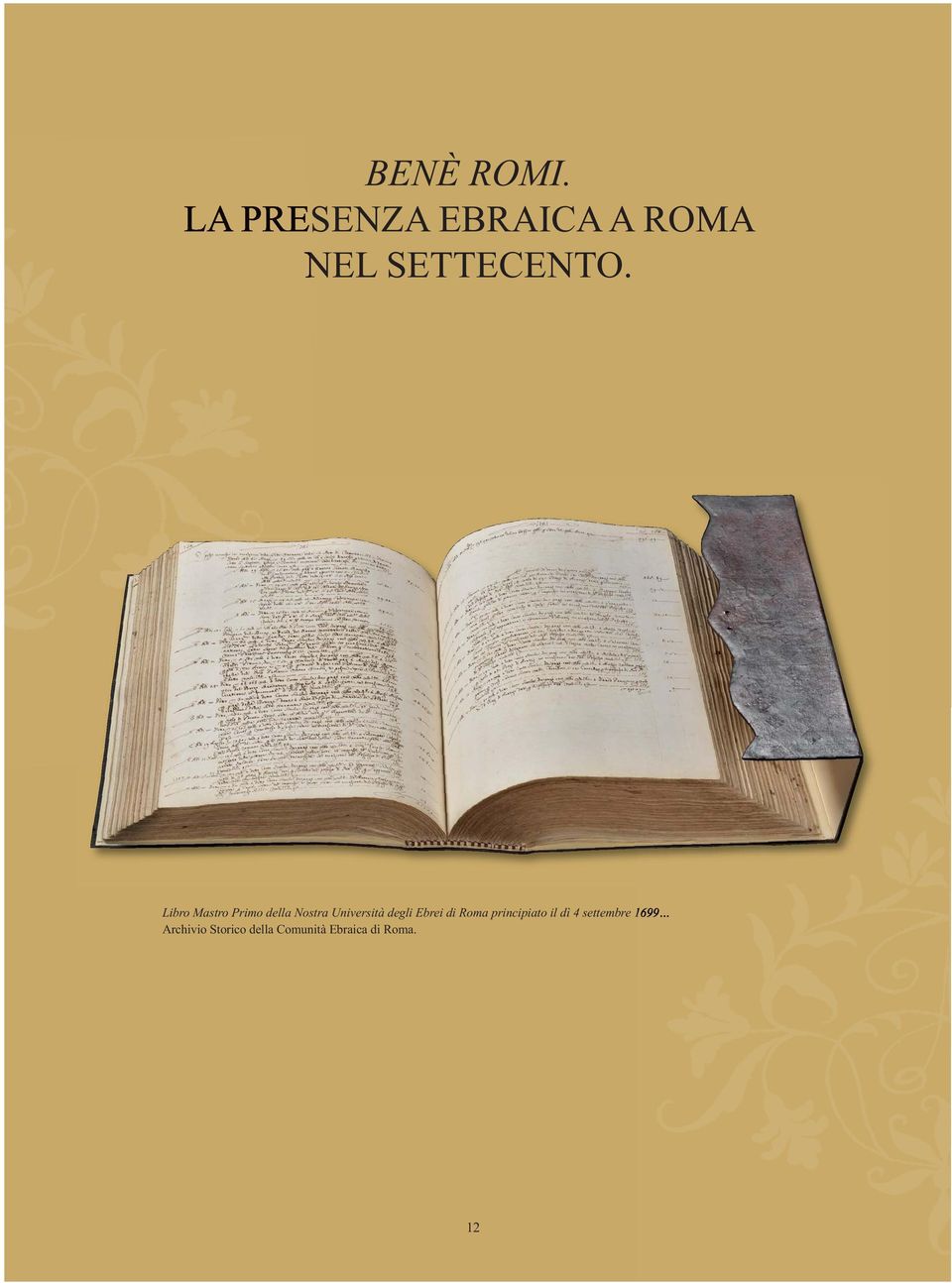 Libro Mastro Primo della Nostra Università degli