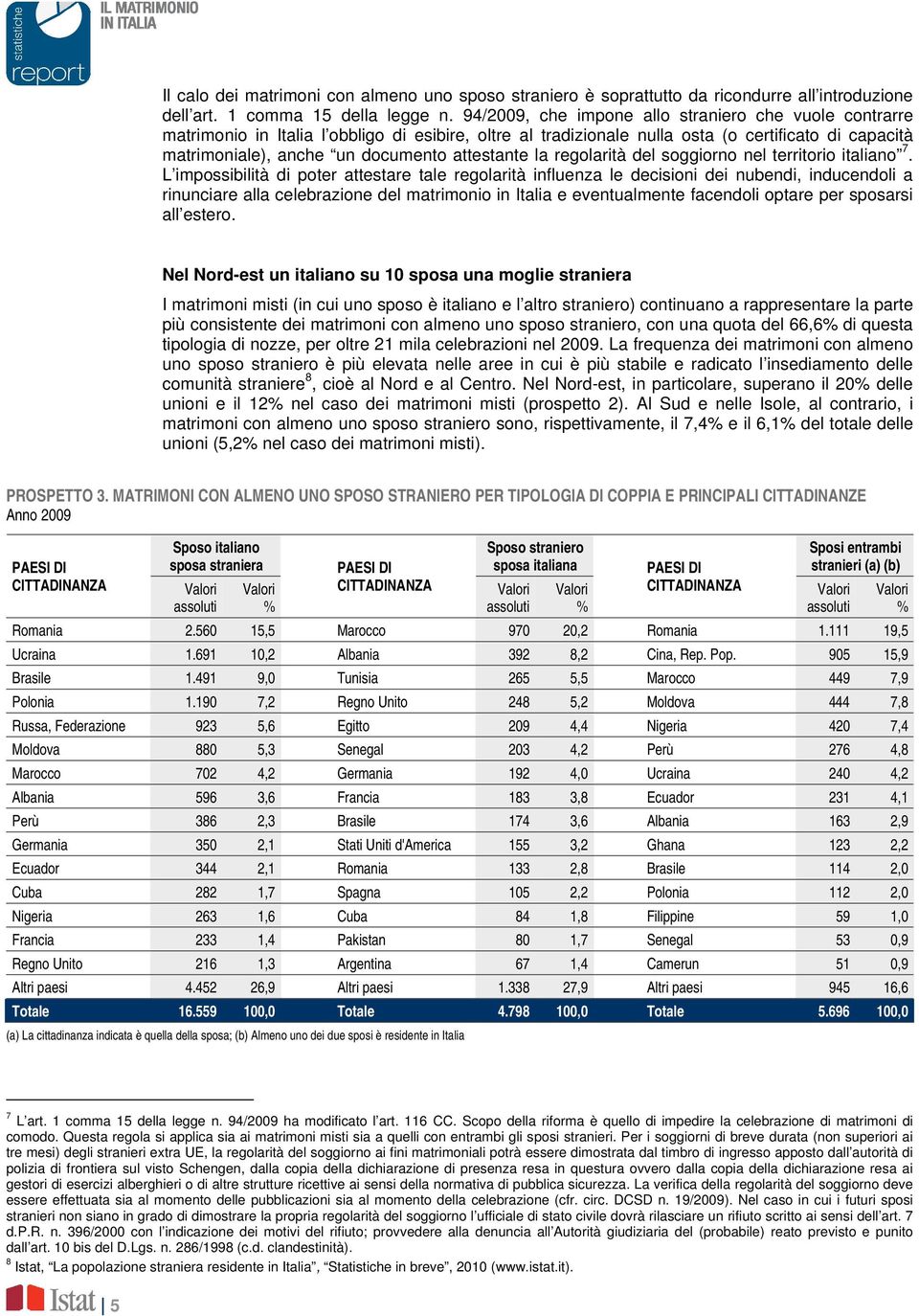 attestante la regolarità del soggiorno nel territorio italiano 7.