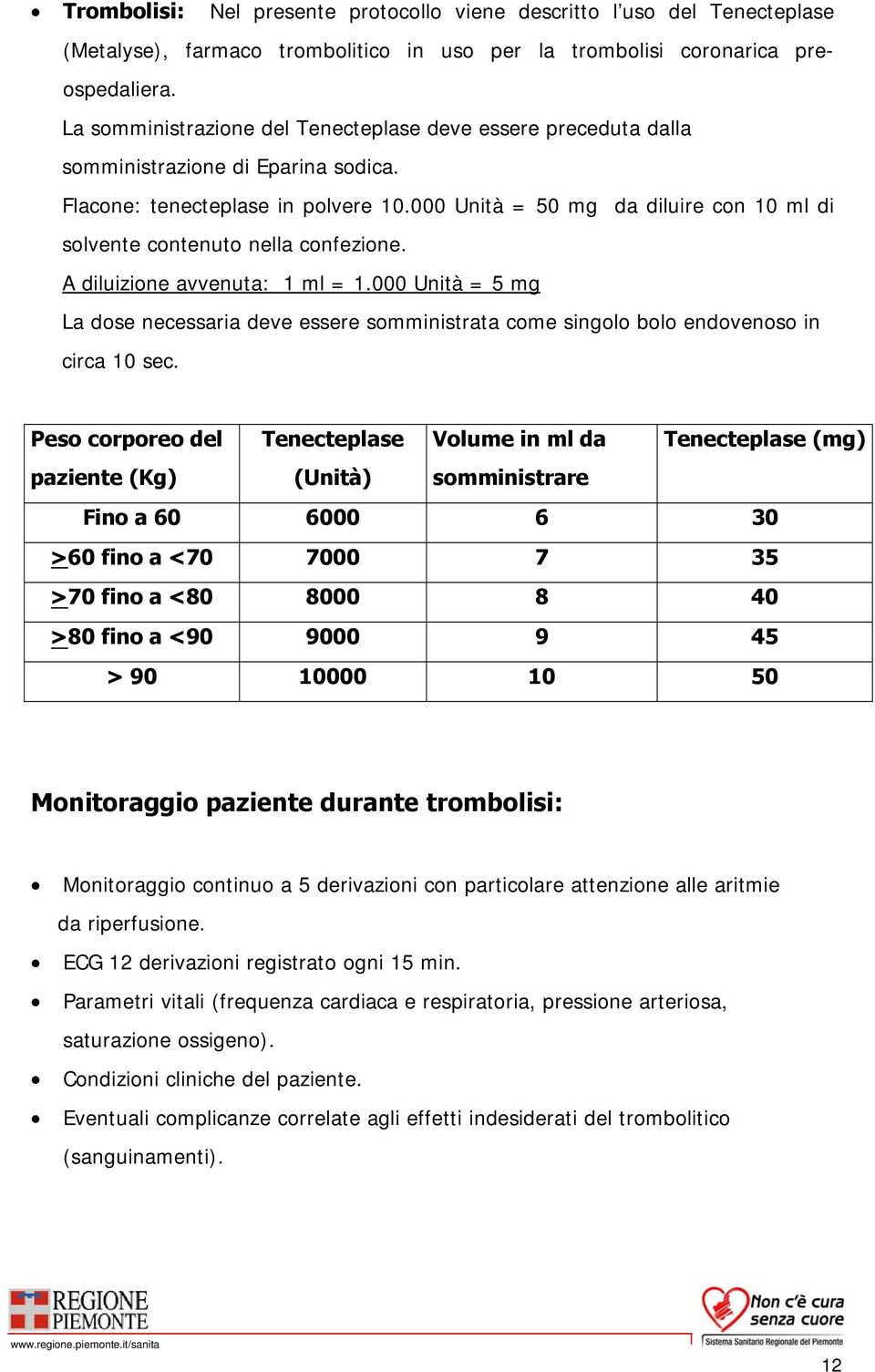 000 Unità = 50 mg da diluire con 10 ml di solvente contenuto nella confezione. A diluizione avvenuta: 1 ml = 1.