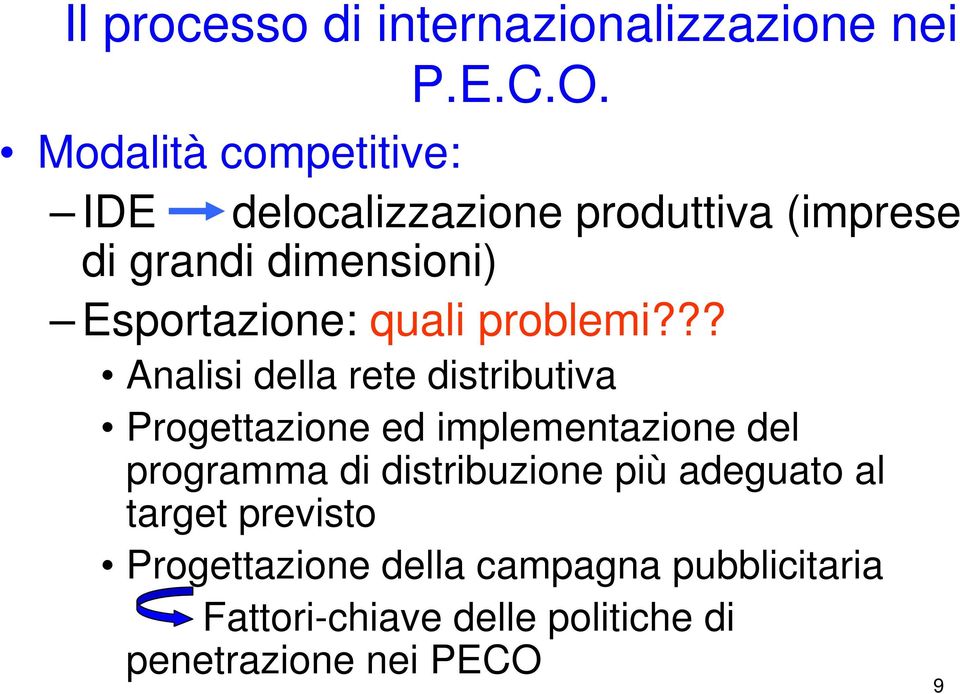 quali problemi?