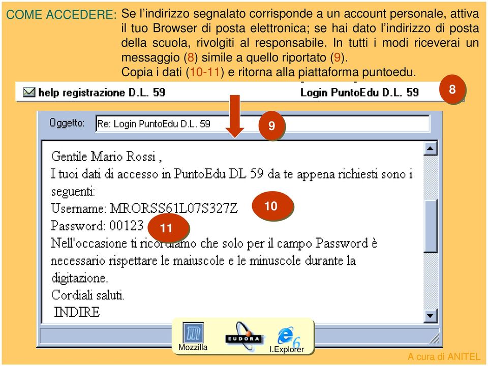 rivolgiti al responsabile.