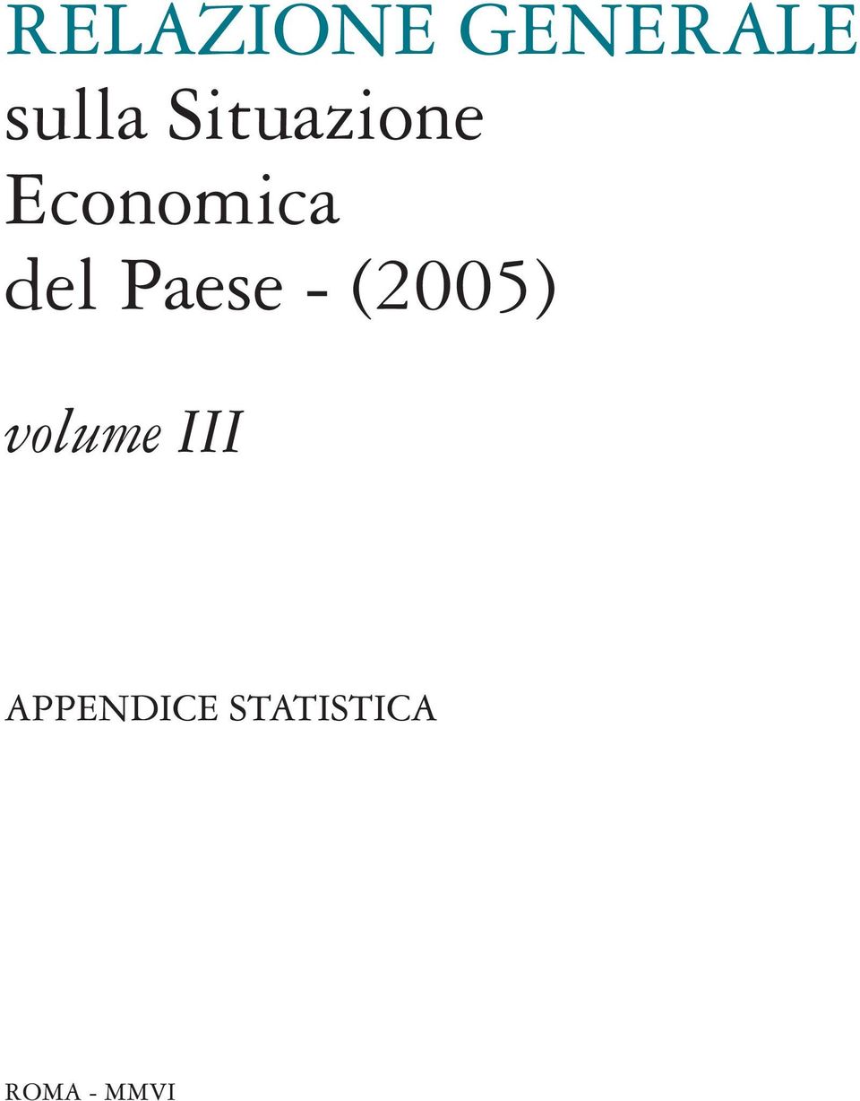 Paese - (2005) volume III