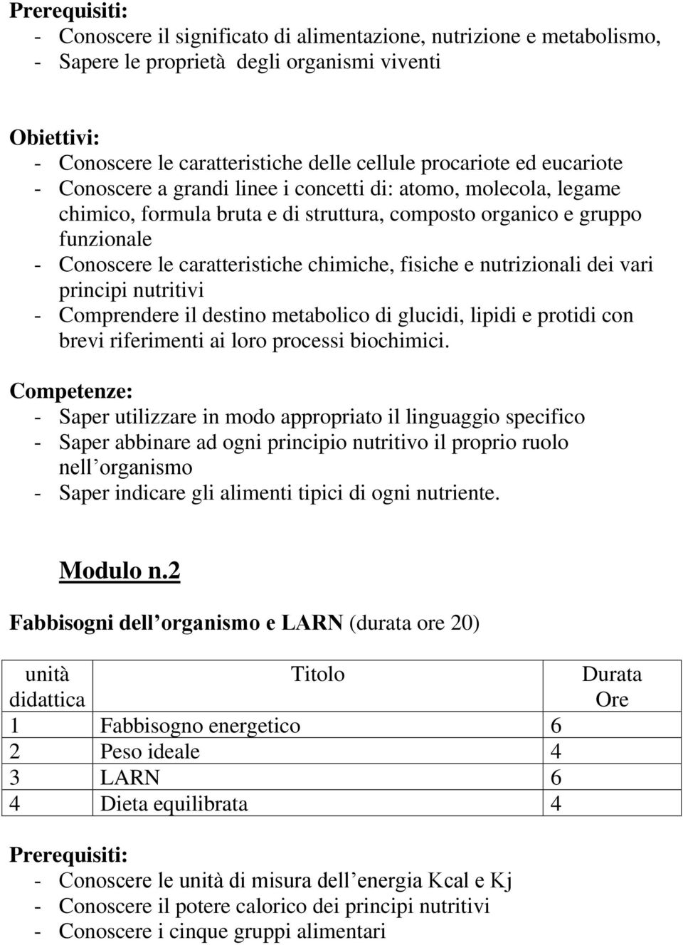 vari principi nutritivi - Comprendere il destino metabolico di glucidi, lipidi e protidi con brevi riferimenti ai loro processi biochimici.