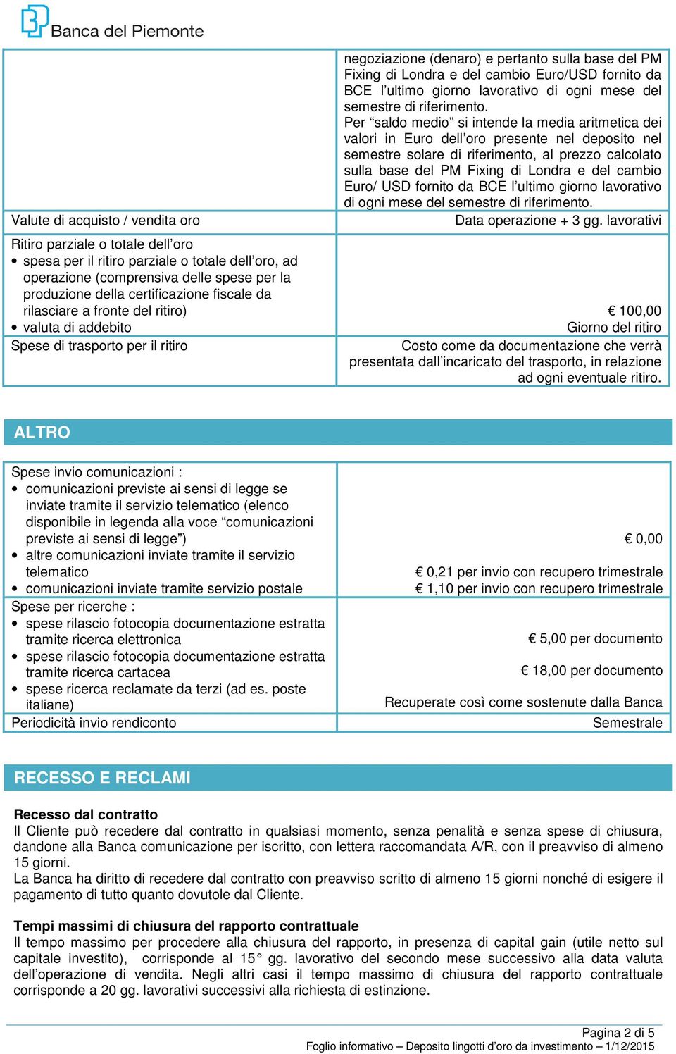 l ultimo giorno lavorativo di ogni mese del semestre di riferimento.