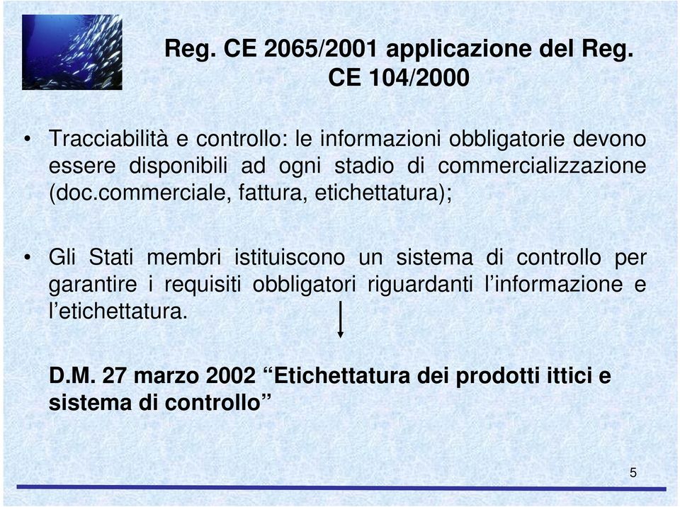 di commercializzazione (doc.