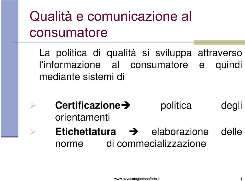 sistemi di Certificazione politica degli orientamenti Etichettatura