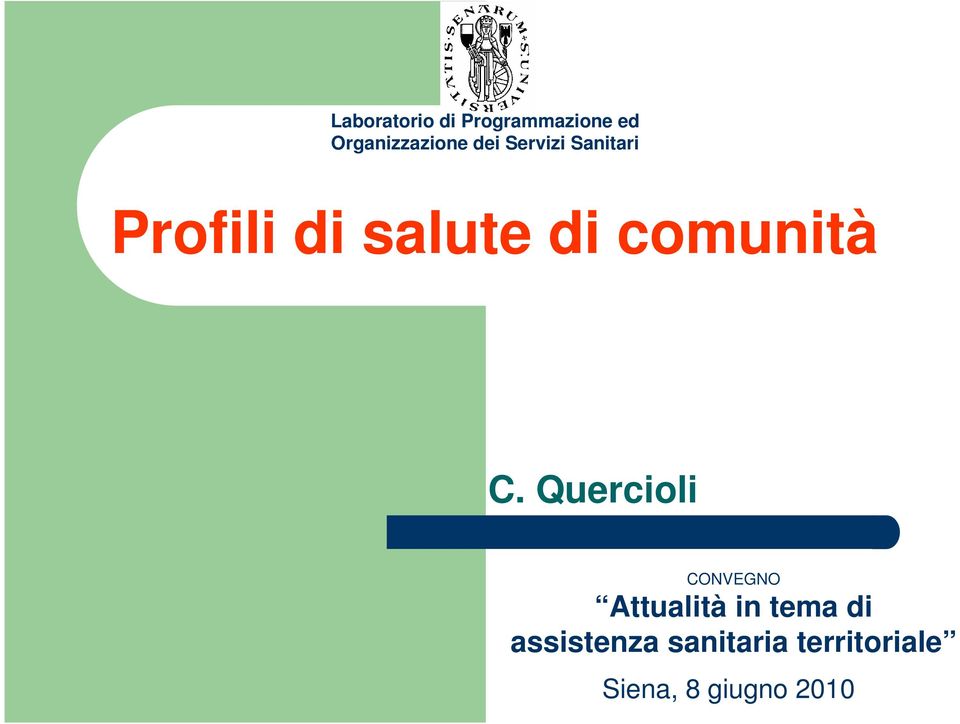 comunità C.