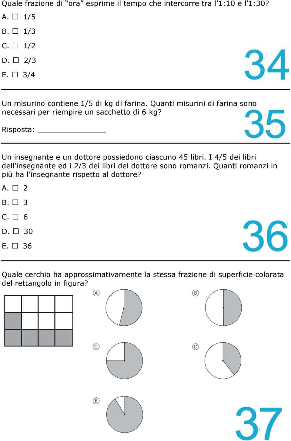 Risposta: Un insegnante e un dottore possiedono ciascuno 45 libri.