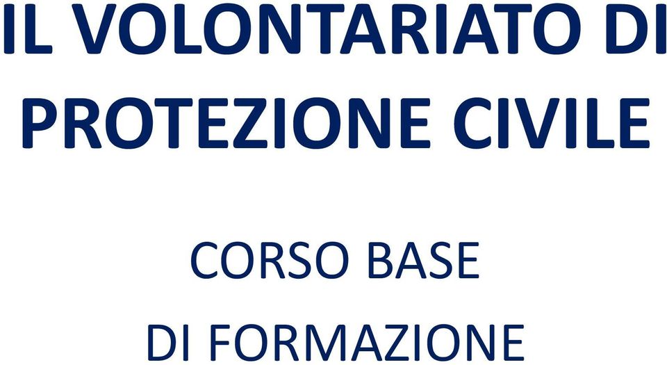 CIVILE CORSO