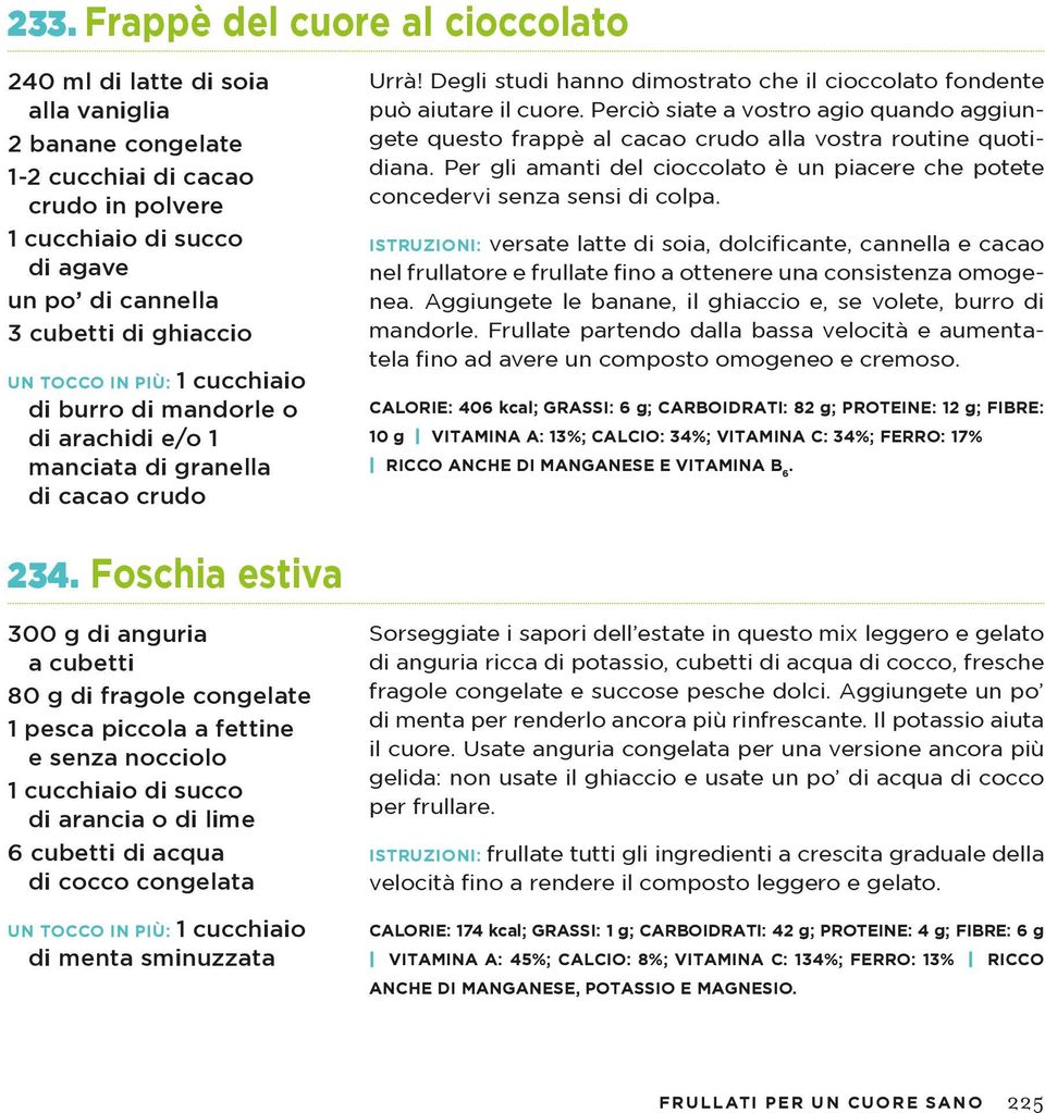 Perciò siate a vostro agio quando aggiungete questo frappè al cacao crudo alla vostra routine quotidiana. Per gli amanti del cioccolato è un piacere che potete concedervi senza sensi di colpa.