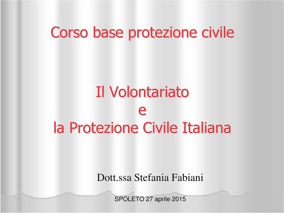 Civile Italiana Dott.