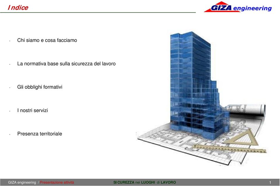 nostri servizi - Presenza territoriale GIZA engineering