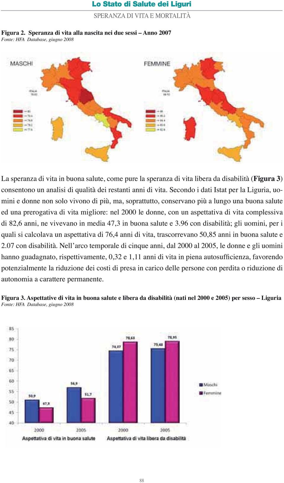 analisi di qualità dei restanti anni di vita.