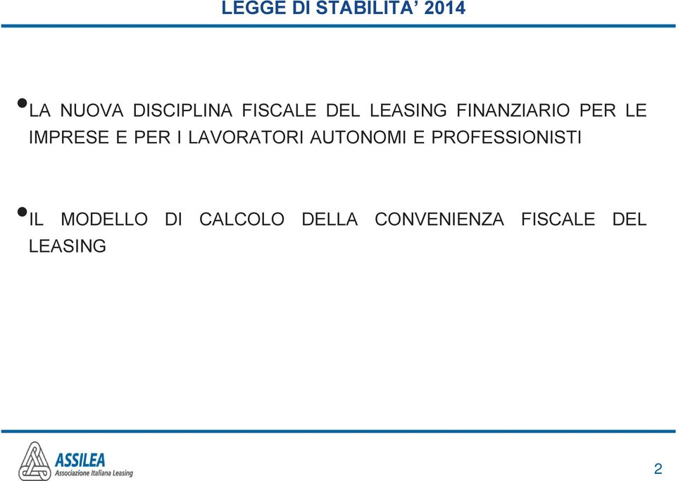 PER I LAVORATORI AUTONOMI E PROFESSIONISTI IL