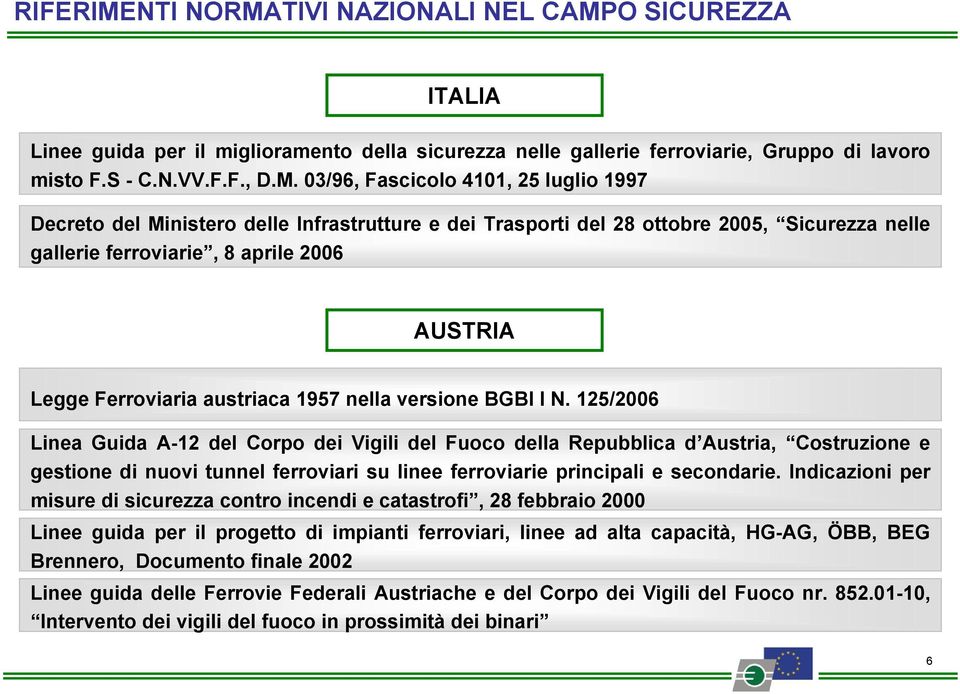 TIVI NAZIONALI NEL CAMP