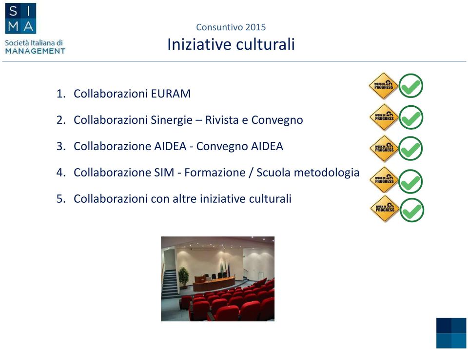 Collaborazione AIDEA - Convegno AIDEA 4.