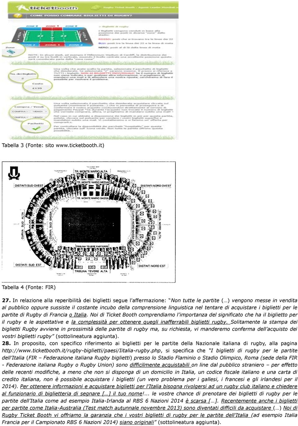 tentare di acquistare i biglietti per le partite di Rugby di Francia o Italia.