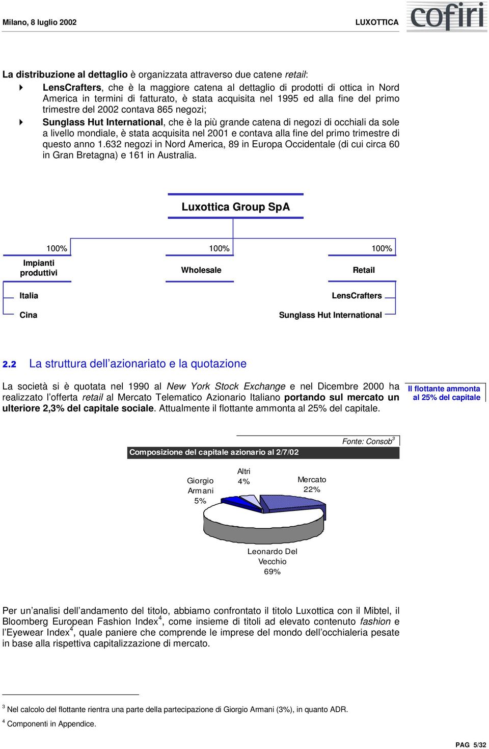 acquisita nel 2001 e contava alla fine del primo trimestre di questo anno 1.632 negozi in Nord America, 89 in Europa Occidentale (di cui circa 60 in Gran Bretagna) e 161 in Australia.