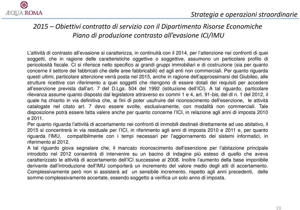 pericolosità fiscale.