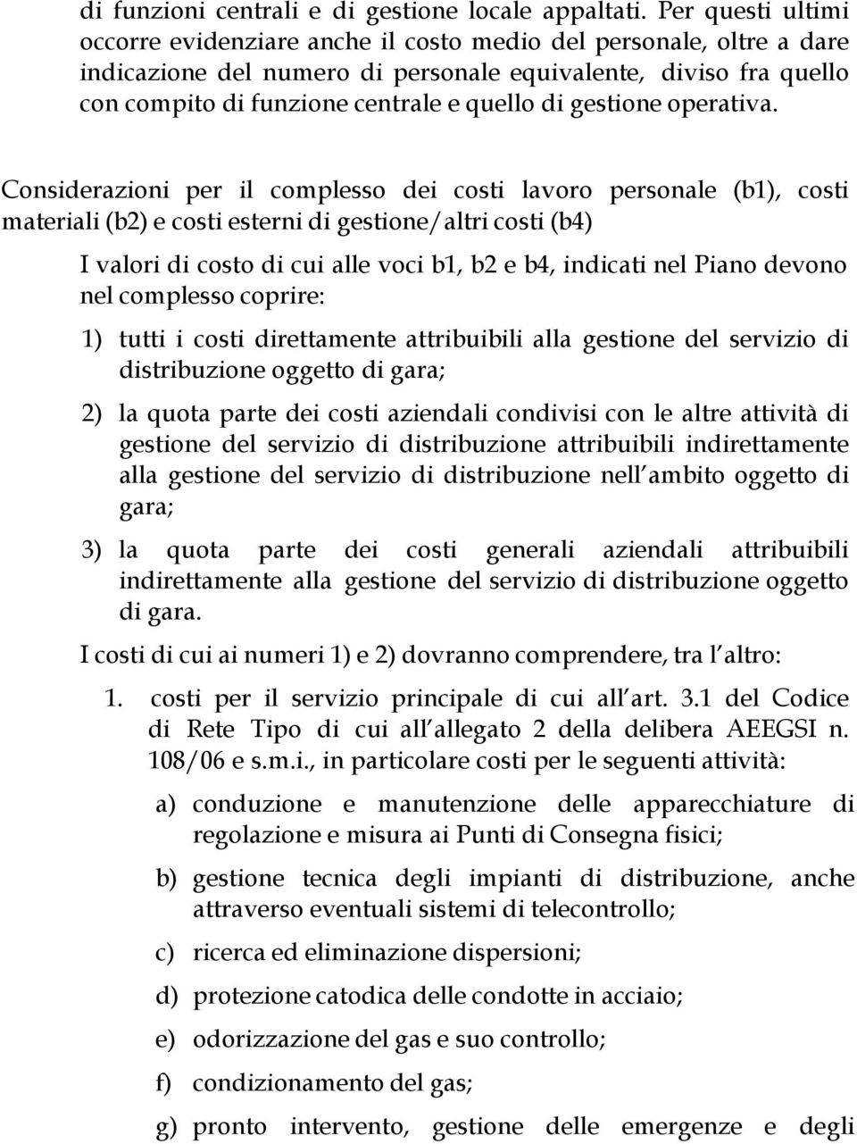 gestione operativa.