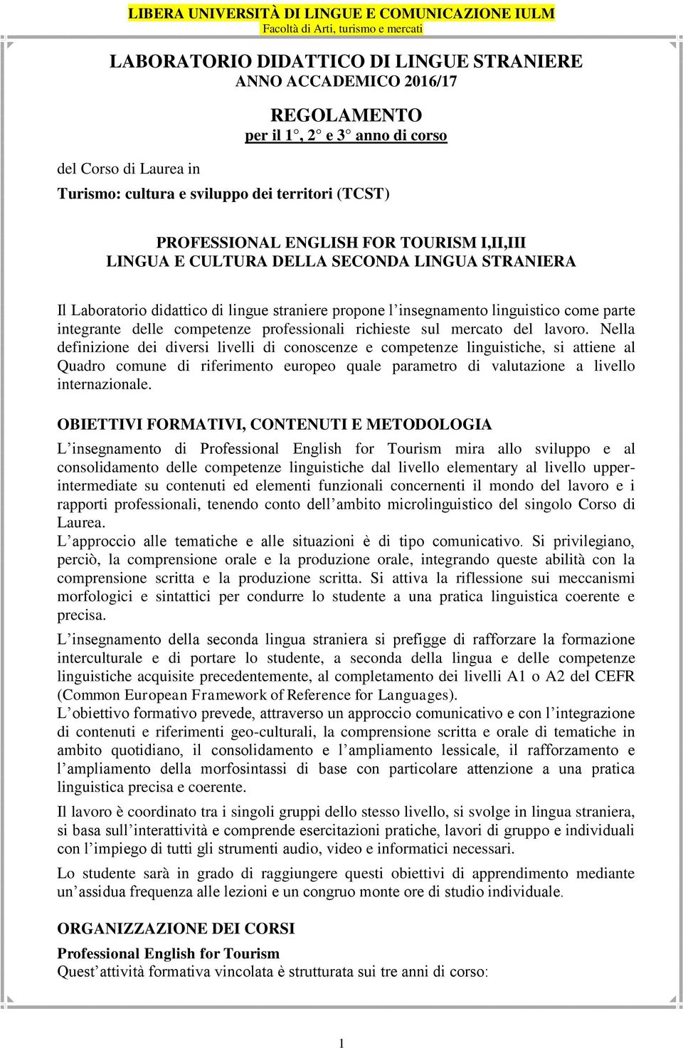 professionali richieste sul mercato del lavoro.