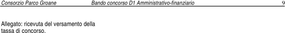 Amministrativo-finanziario 9