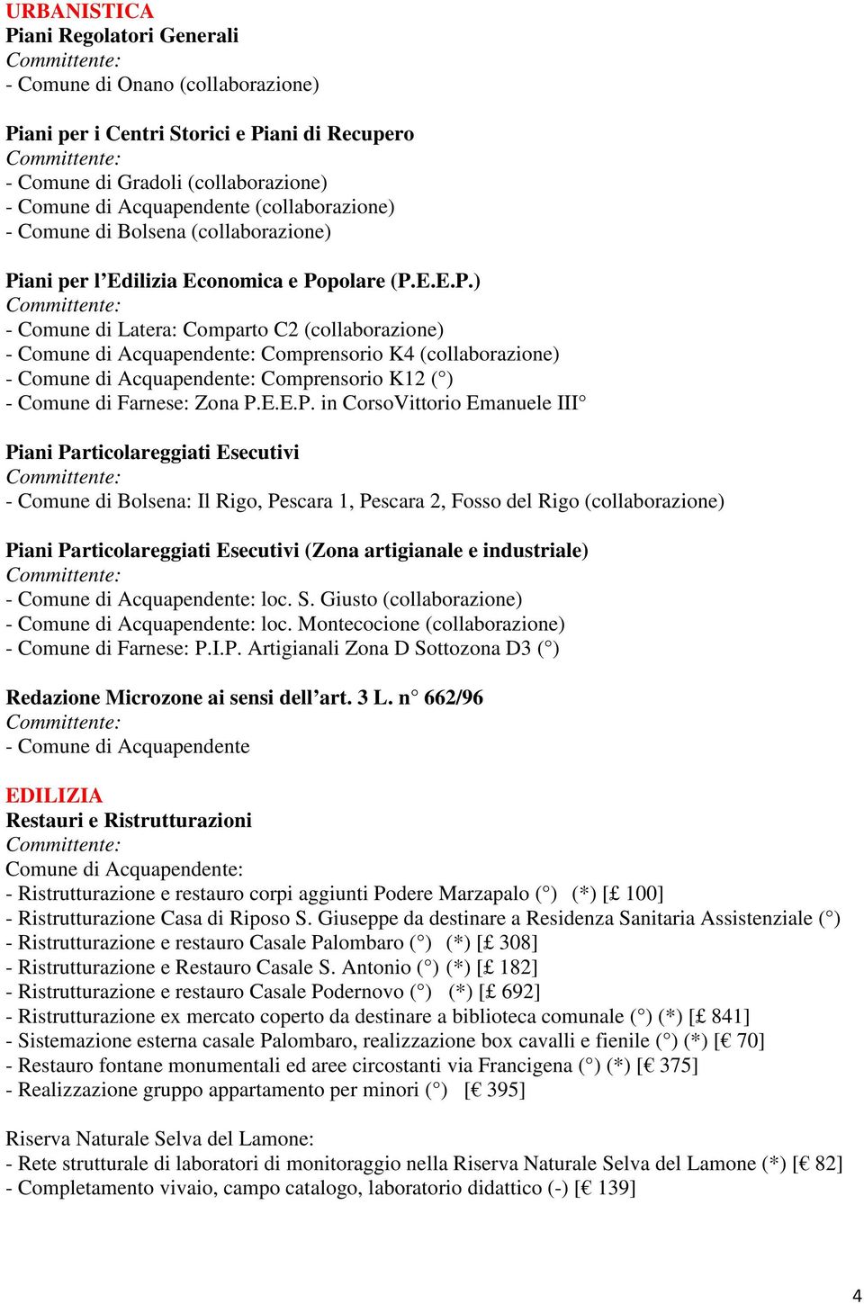 ani per l Edilizia Economica e Po