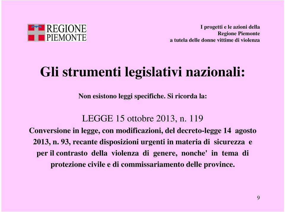 119 Conversione in legge, con modificazioni, del decreto-legge 14 agosto 2013, n.