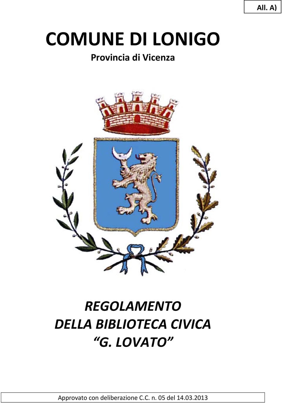 BIBLIOTECA CIVICA G.