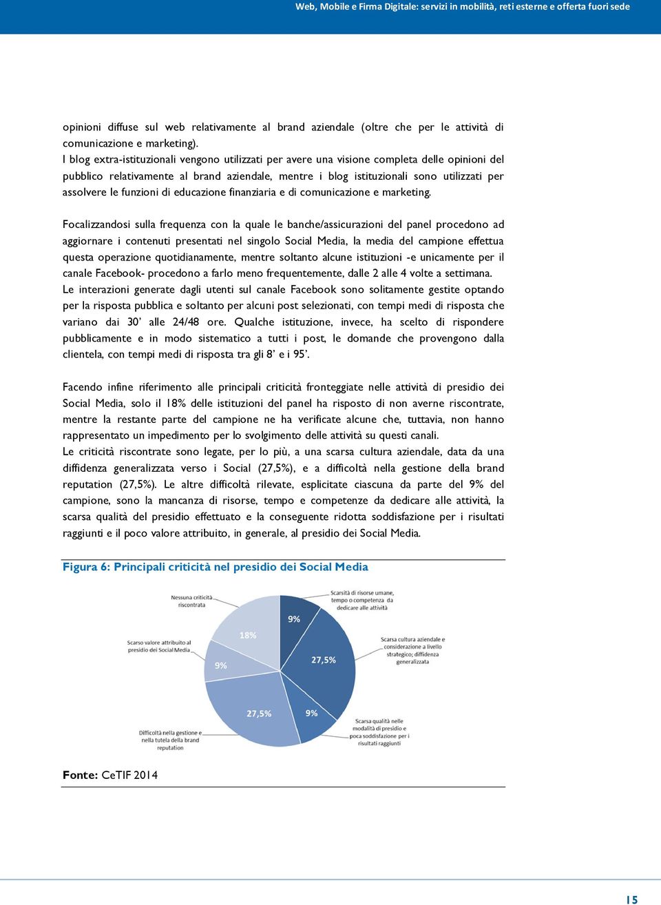 funzioni di educazione finanziaria e di comunicazione e marketing.