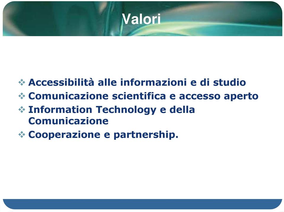 accesso aperto Information Technology e