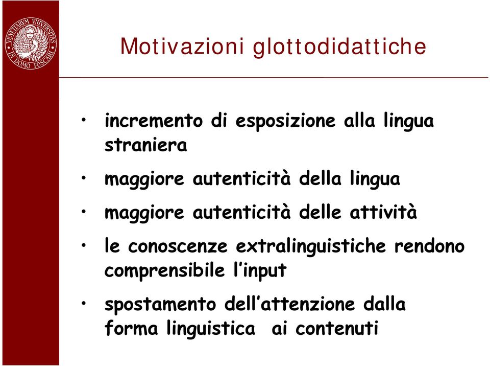 delle attività le conoscenze extralinguistiche rendono comprensibile