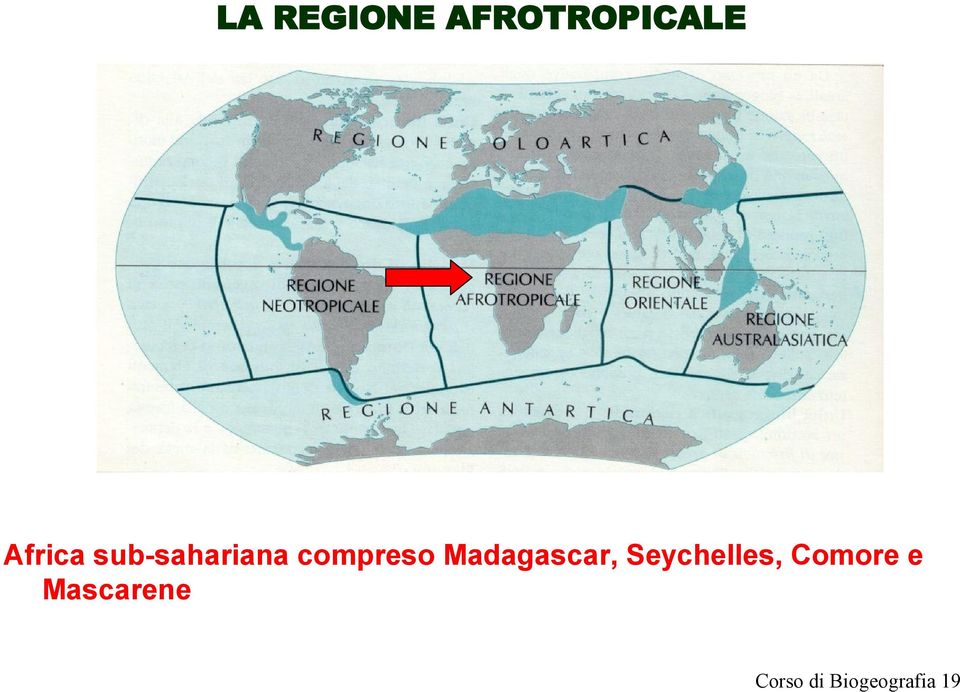 Madagascar, Seychelles, Comore