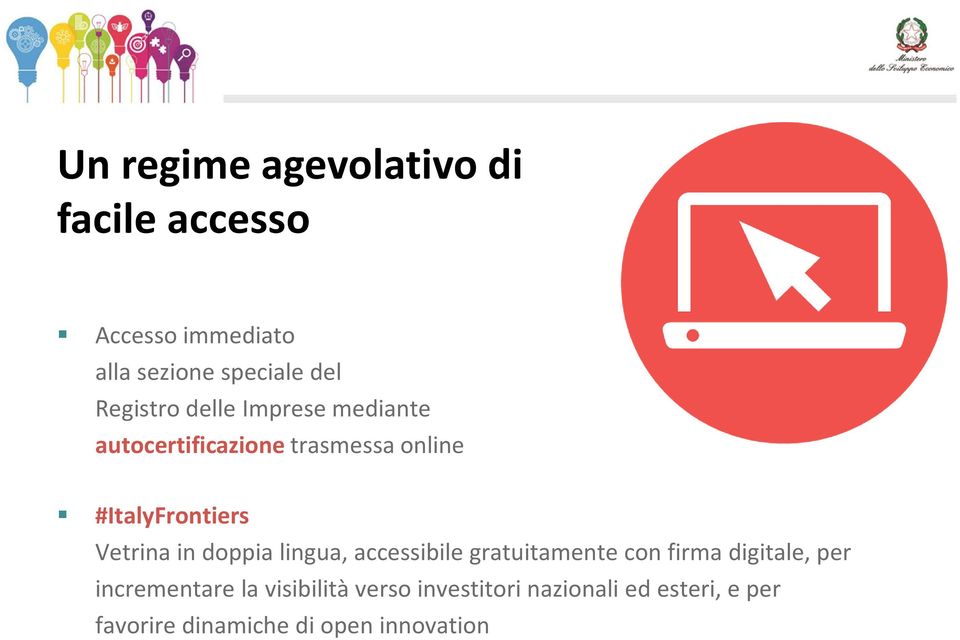 ALBERO #ItalyFrontiers Vetrina in doppia lingua, accessibile gratuitamente con firma digitale,