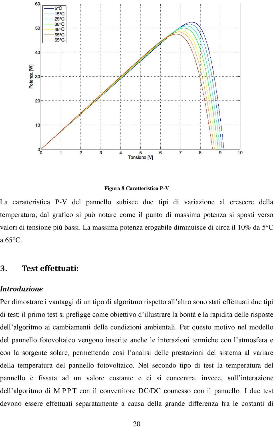 Test effettuati: Introduzione Per dimostrare i vantaggi di un tipo di algoritmo rispetto all altro sono stati effettuati due tipi di test; il primo test si prefigge come obiettivo d illustrare la