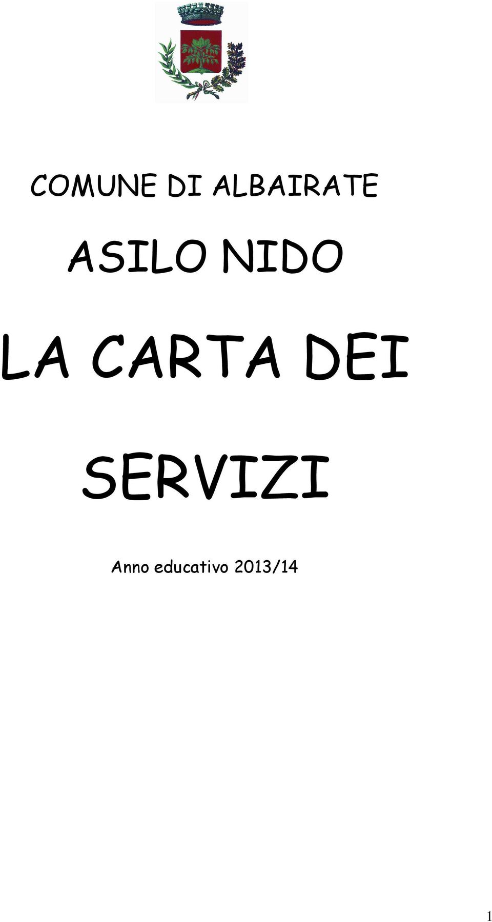 NIDO LA CARTA DEI